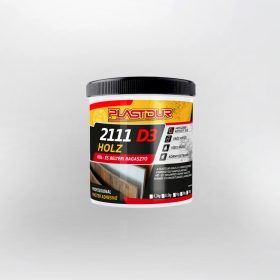   HOLZ 2111 D3 Nagyszilárdságú Expressz  Hő- és vákuumprés ragasztó  1 kg