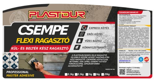 Plastdur flexi csempe ragasztó 5 kg